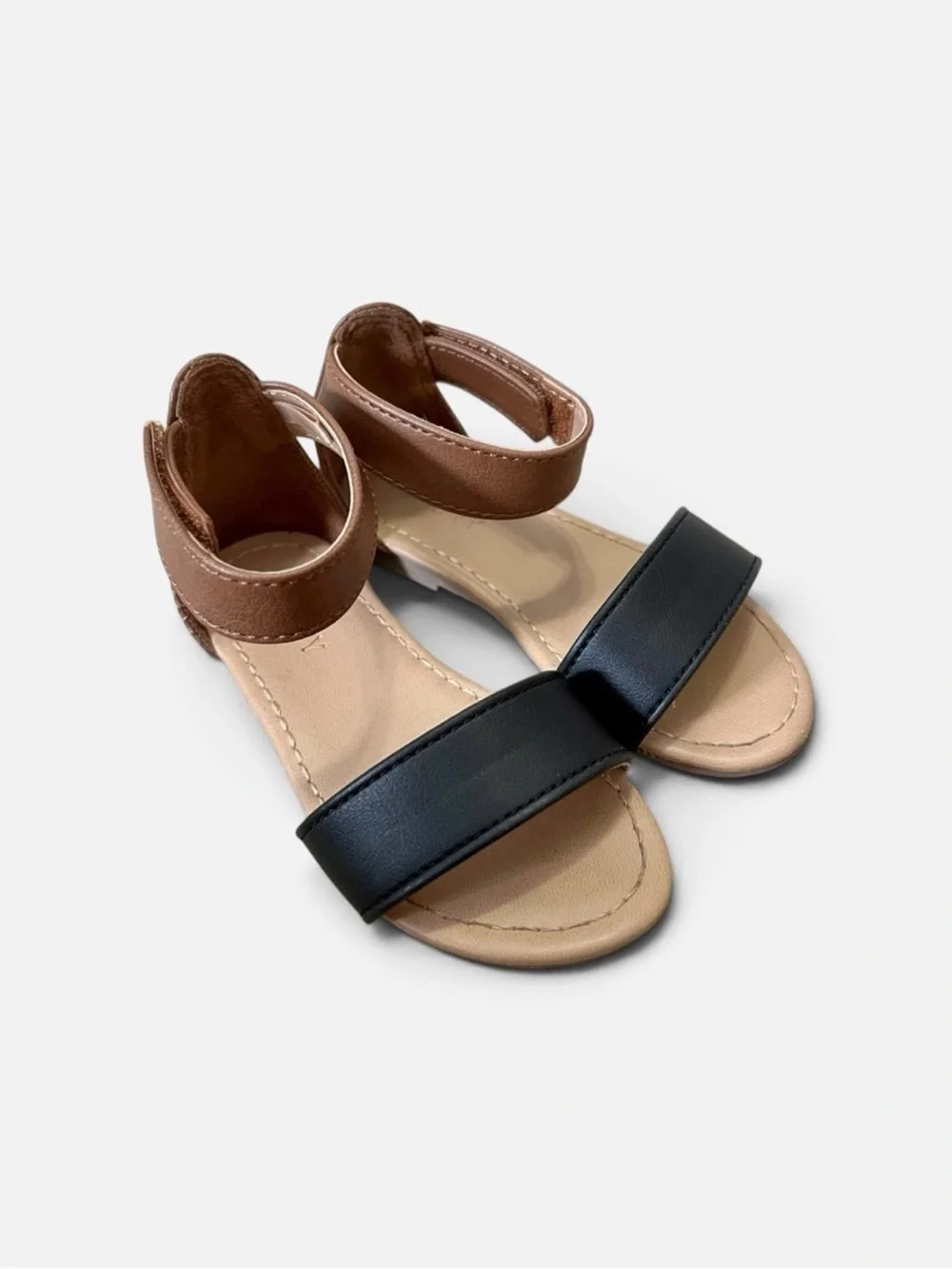 Sz 7 Old Navy Brown & Black Sandals